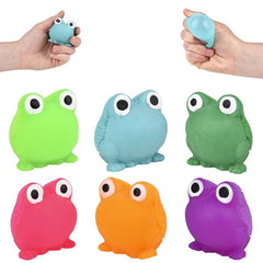Mini Puffer Frog with Soft Rubber Spikes | Assorted | 2 Dozen