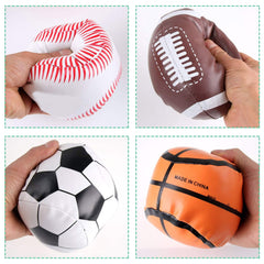 Soft Stuffed Sports Ball For Kids In Bulk- Assorted