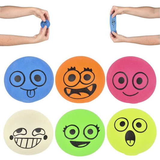 Squeezy Silly Faces Ball kids Toys In Bulk- Assorted