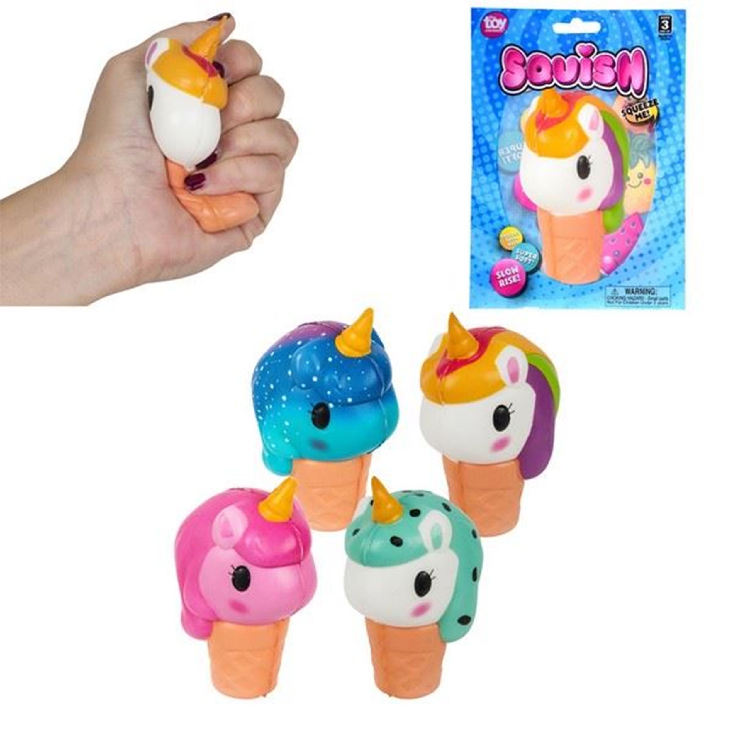 Squish Unicorn Ice Cream kids toys(1 Dozen=$29.99)
