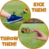 Kickball Cotton Kick Hacky Sacks kids Toy In Bulk- Assorted