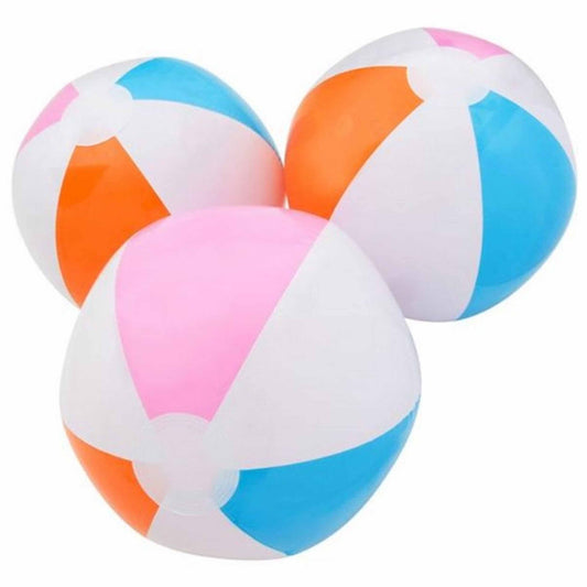 Colorful Classic 16"inch Inflatable Ball (Sold In Dozen)