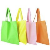 Neon Fabric Tote Bag In Bulk- Assorted