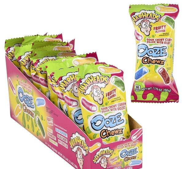 Buy WARHEADS OOZE CHEWS in Bulk