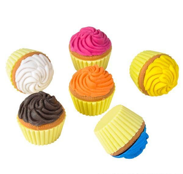 Buy SCENTED CUPCAKE ERASER (24PC/UN) in Bulk