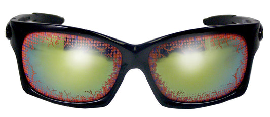 Buy BLACK FRAME BLOOD SHOT EYES SUNGLASSES CLOSEOUT NOW ONLY $1.00 EACHBulk Price