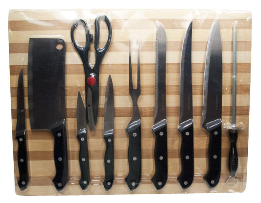 Bulk Buy 11 PC Knife Set