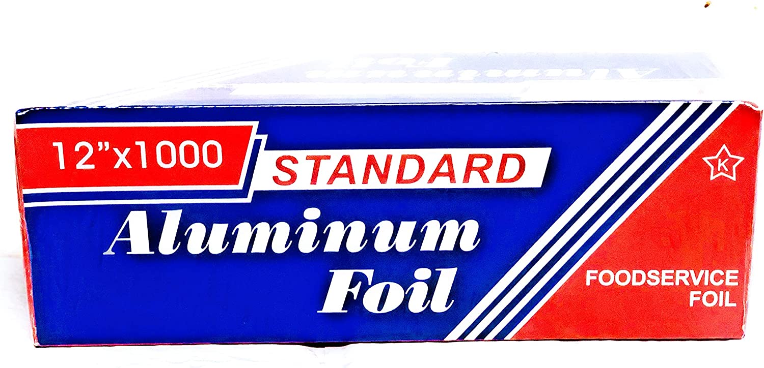 12" x 1000' STD Aluminum Foil Roll 1