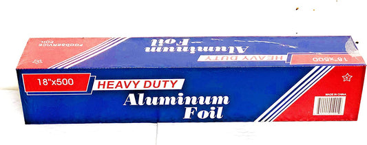 18" x 1000 Feet Heavy Duty Aluminum Foil