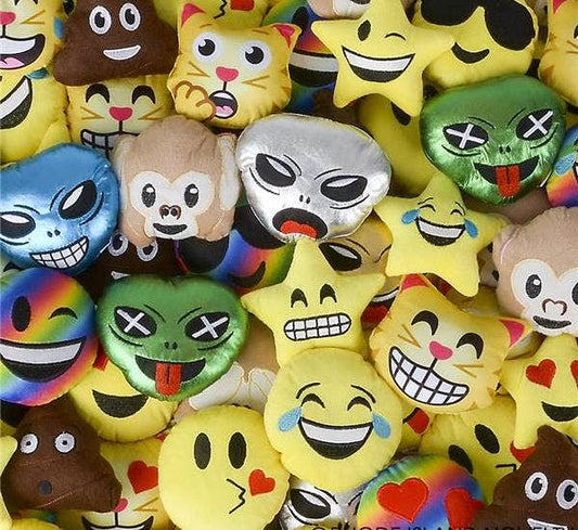 Buy EMOTICON plush MIX 4.5"- 6" (288PCS/CASE) in Bulk