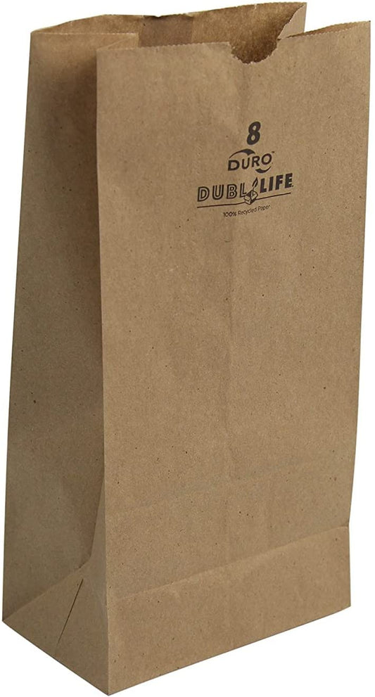8 lb. Brown Paper Bag -500 /PK