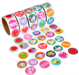 Buy VALENTINE ROLL STICKER ASST (500PCS/UNIT) in Bulk