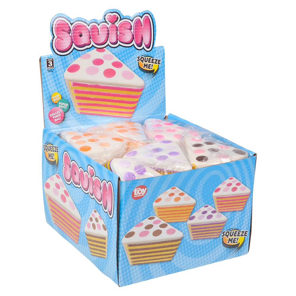 Buy SQUISH CAKE (12PCS/DISPLAY) 3.5"X2.33" in Bulk