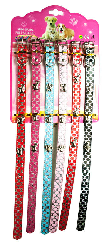 Bulk Buy 17" Leather Dog Collars Wholesale