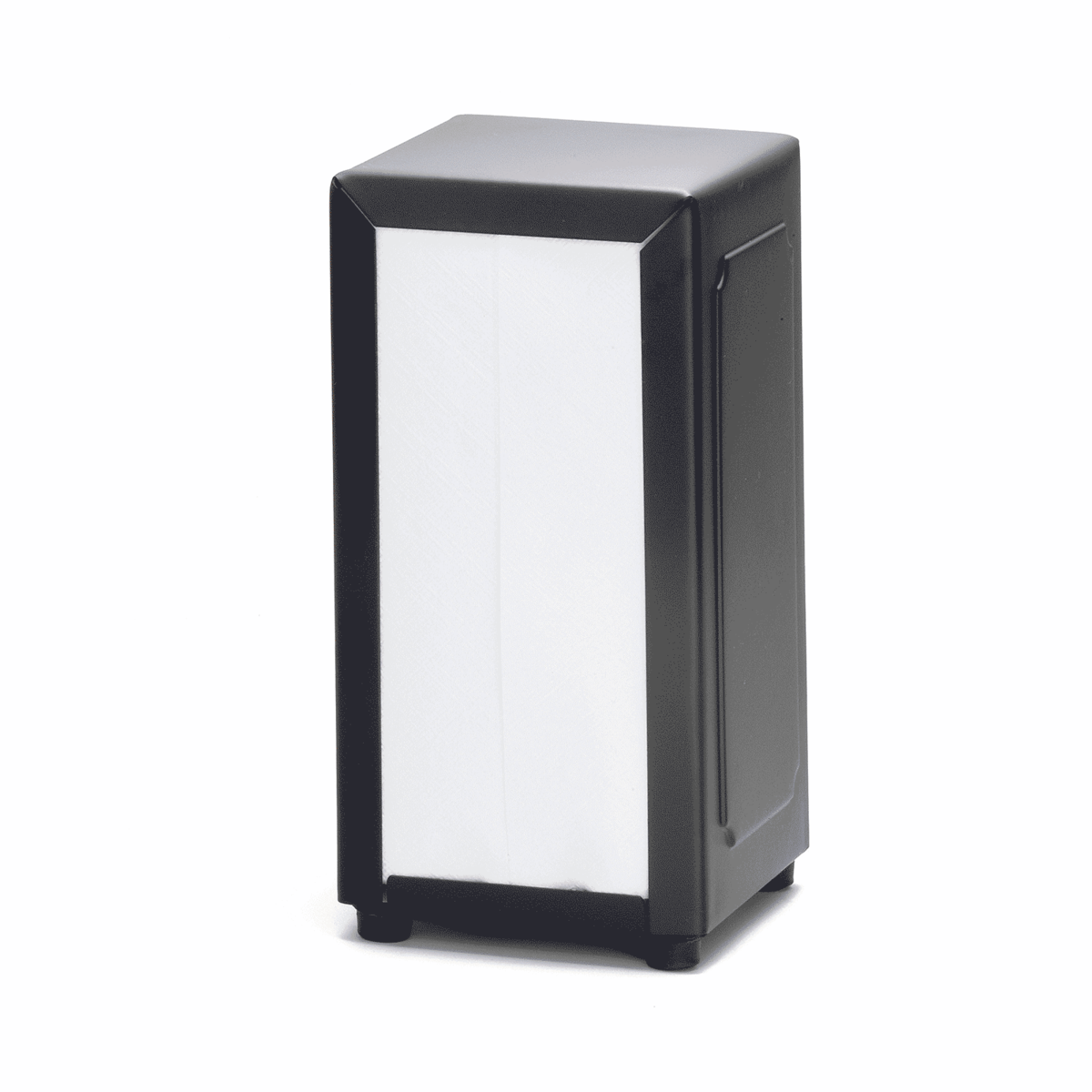 Black Tall-Fold Napkin Dispenser -1
