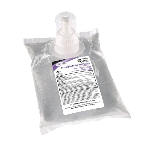 EZ Foaming Instant Hand Sanitizer, 62% Alcohol 1000 mL 6/CS