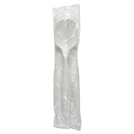 Wrapped Medium Weight Plastic Spoon, 1000/CS