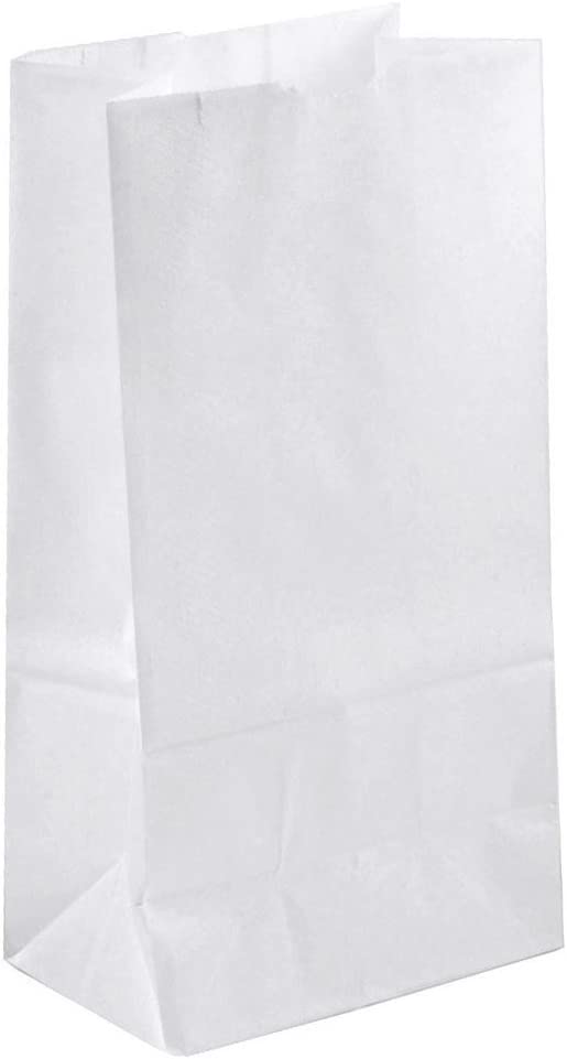 Duro White Paper Bag 4 Lb, 500 Count