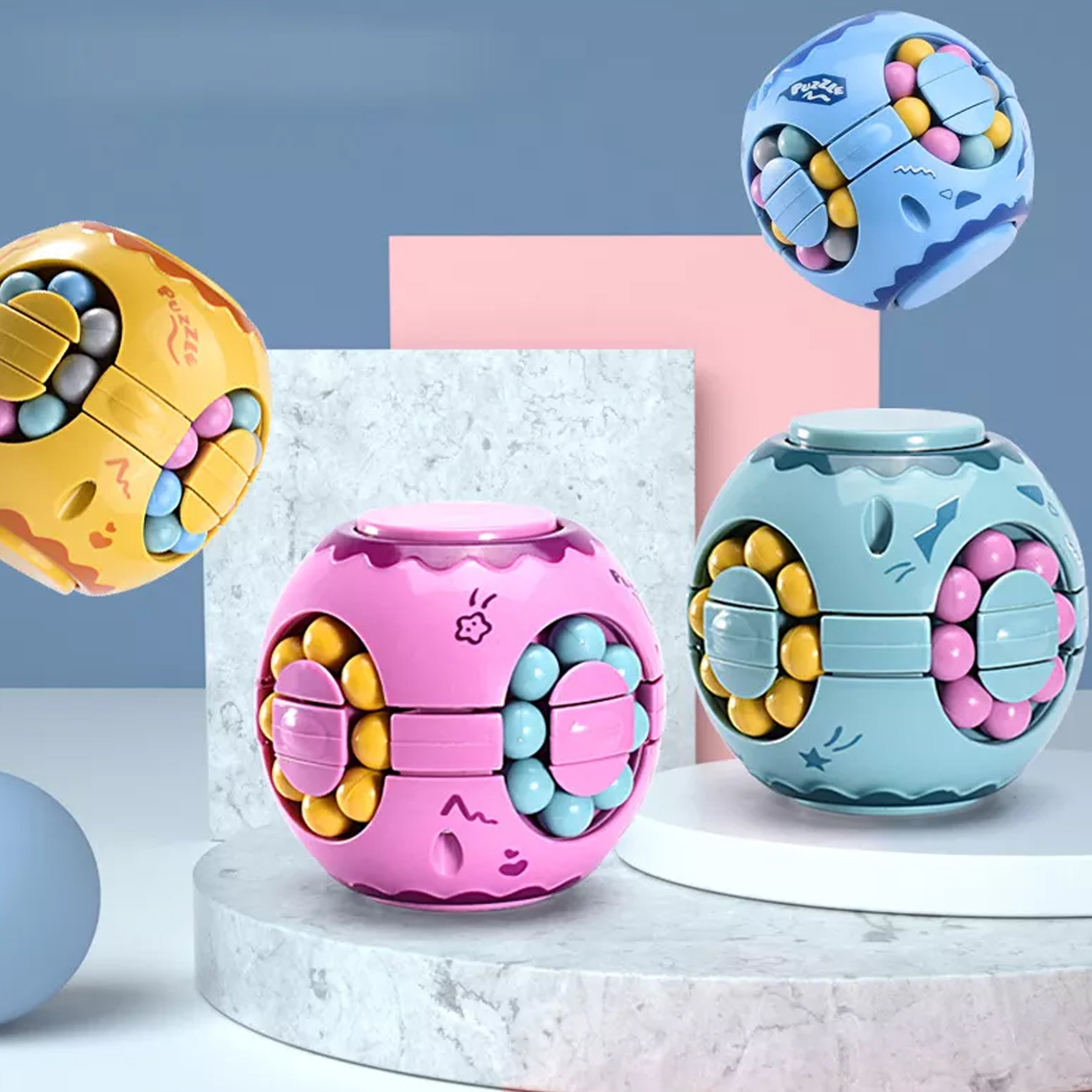 Fidget Spinner 3D Puzzle Magic Cube Ball
