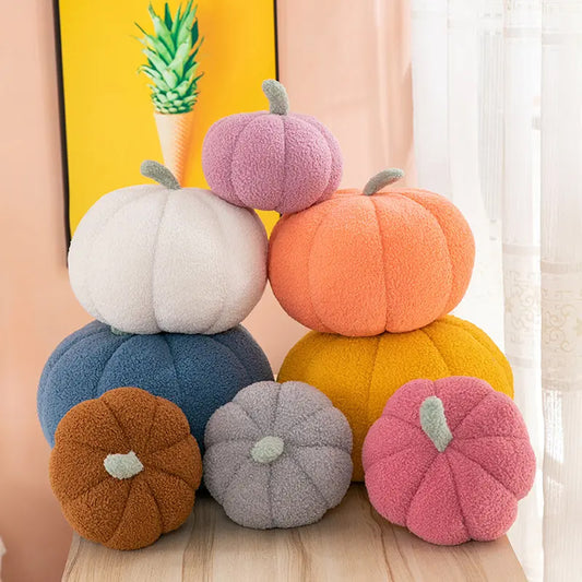 Plush Pumpkin Stuffed Pillow