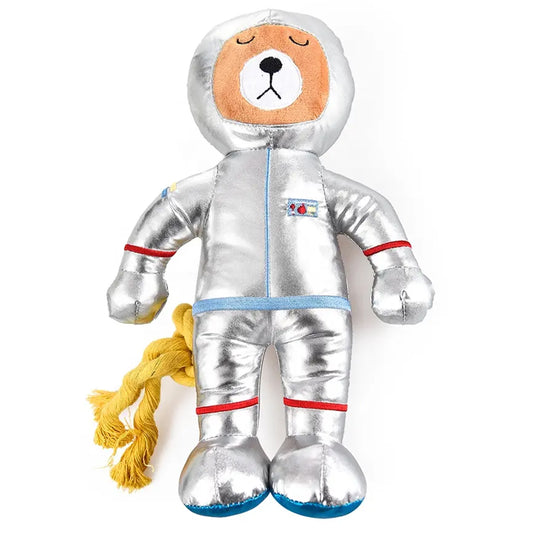 Astronaut Squeaky Bite Dog Chew Toy