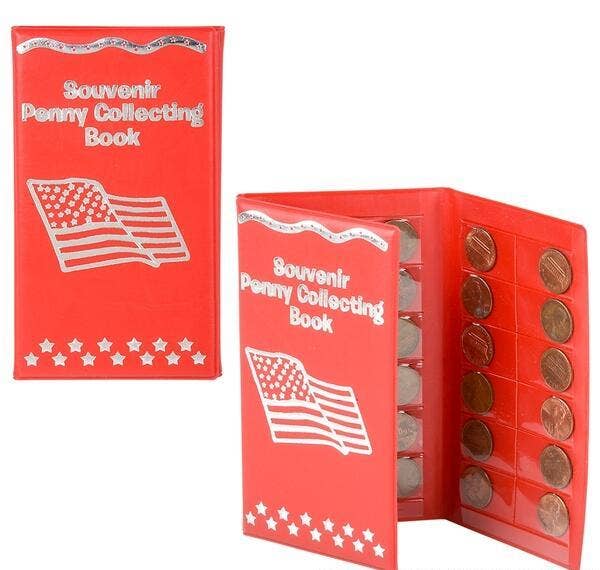 Buy MUSEUM SOUVENIR PENNY HOLDER BOOK in Bulk