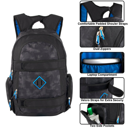 20-inch Double Velcro Strap Backpack w Laptop Sleeve ( 1 Case=24Pcs) 16.8$/PC