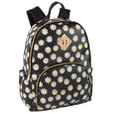 Printed Vinyl Backpack For Girls Bulk