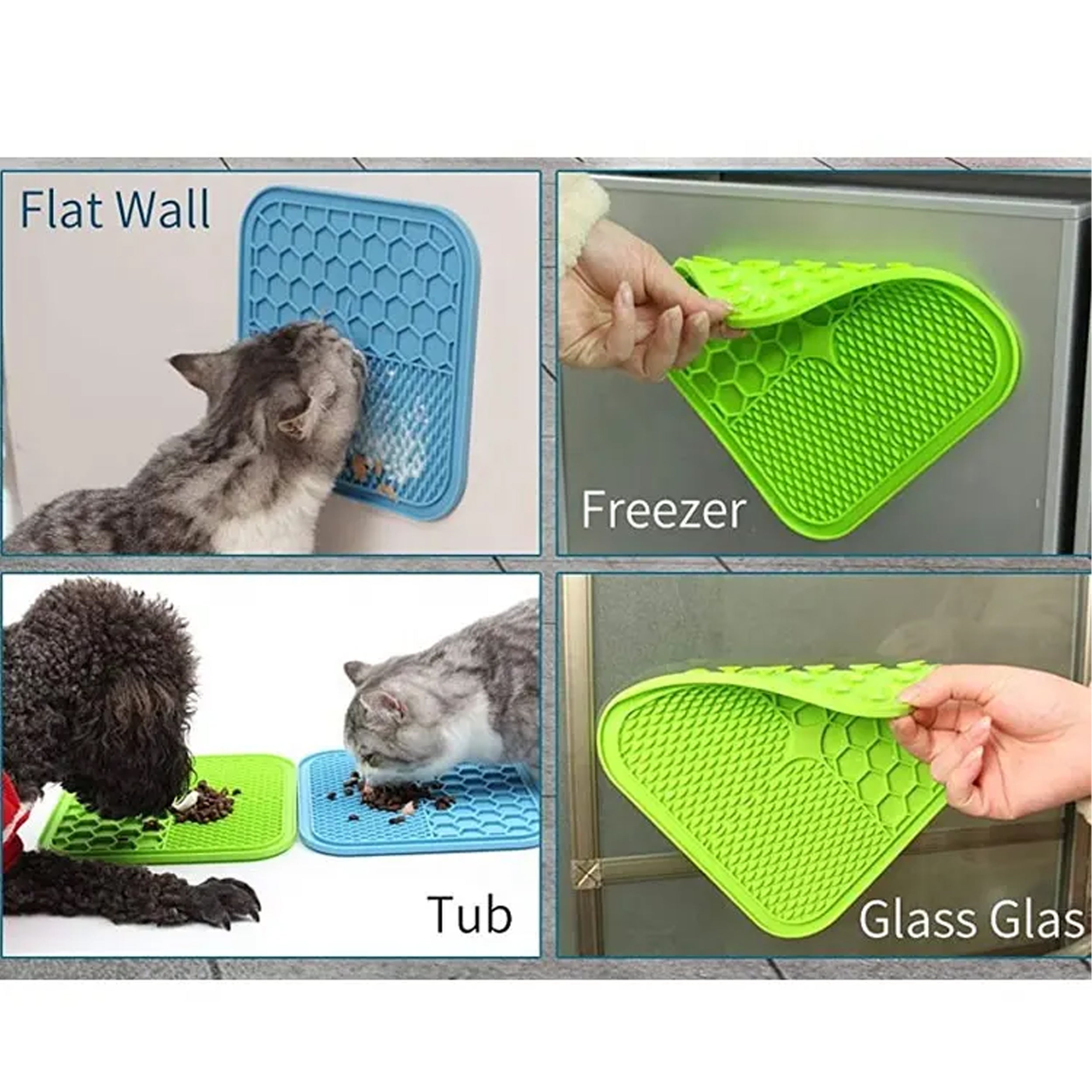 Lick Mat for Dogs and Cats, 2023 Slow Dog Lick Mat with Suction