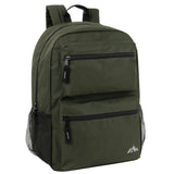 17 Inch Double Front Pocket School Backpack