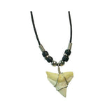 Wholesale TIGER SHARK TOOTH ROPE NECKLACE (Sold by the piece or dozen)