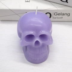 Handmade Skeleton Candles for Halloween Festival Décor and Aromatherapy