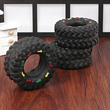 Keep Your Dog Active and Engaged with Tyre Shape Sound Dog Toy Chew Grinding Teeth