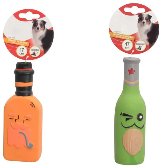 Latex Bottles Pet Chew Toys - Hot Selling with Wadding and Squeaker