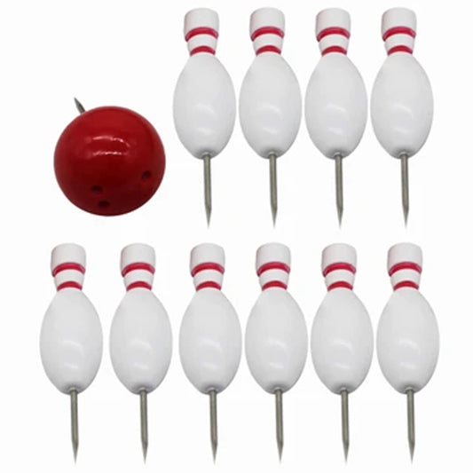 Add a Playful Touch to Your Workspace with Bowling Pin Pushpins | JSBlueRidge Wholesale