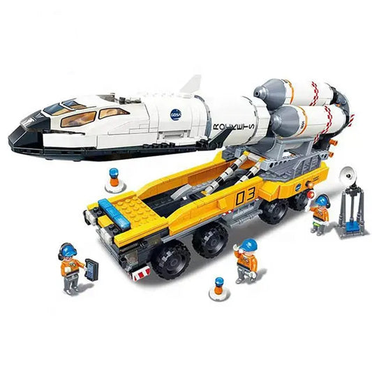 Rocket Building Block Toy for Kids