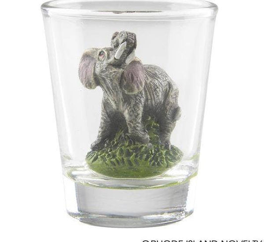 Buy ELEPHANT DECORATIVE SHOT GLASS in Bulk