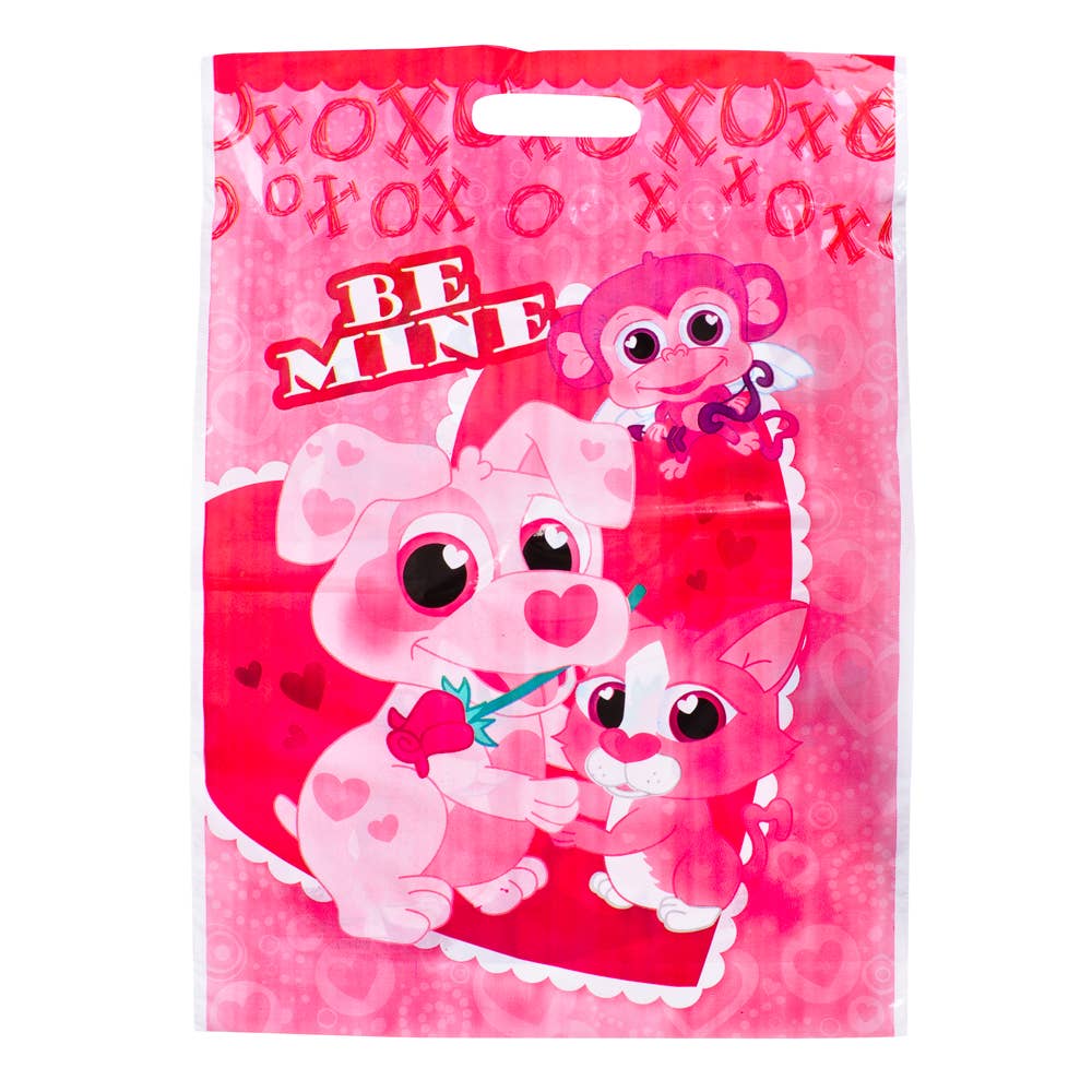 Buy VALENTINE'S GOODY BAG 12.25"X17" in Bulk