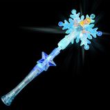 Buy LIGHT-UP SNOWFLAKE PRINCESS WAND in Bulk