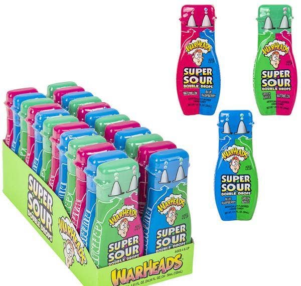 Buy WARHEADS SUPER SOUR DOUBLE DROPS in Bulk