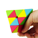 Triangle and Mirror Puzzle Cubes Combo