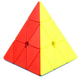 Triangle and Mirror Puzzle Cubes Combo