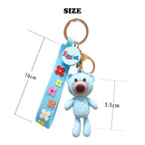 3D Bear Shaped Keychains