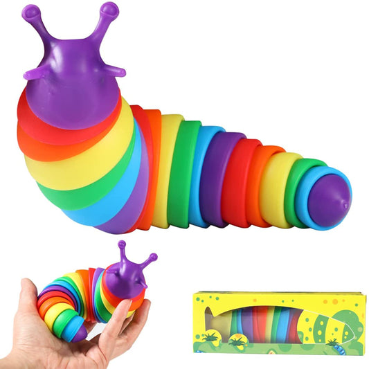 Caterpillar Style Fun Fidget Stress Remover Toys For Kids & Toddlers
