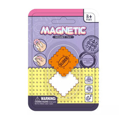 Magnet Cartoon Donut Cookie Finger Slider Toy - Assorted Colors - Perfect for Sensory Play