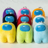 Pillow Shape Keyring Plush Toy