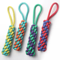 Keep Your Dog Entertained with Multi-Shape Cotton Rope Dog Toy