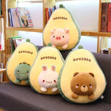 Cute Bear Plush Stuffed Animal & Fruits Plush Pillow for Kids