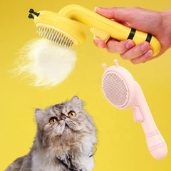 Keep Your Pets Looking Great with Brush for Cleaning and Grooming Cats and Dogs with Soft Bristles