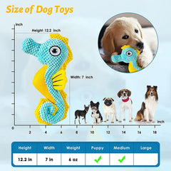 Unicorn Dental Mesh Interactive Squeaky Large Dog Toys - Promote Good Dental Health and Satisfy Your Pet's Playful Instinct